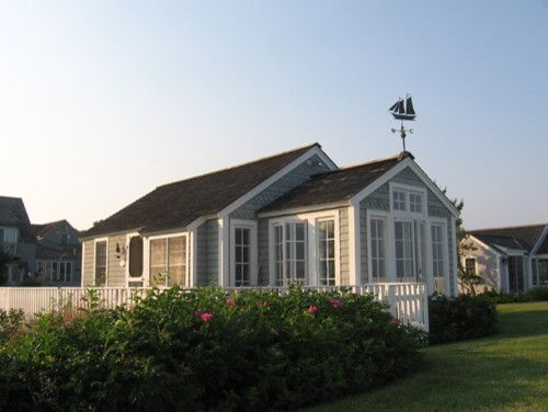 Cape Cod Brass for a Traditional Exterior with a Coastal and the Little House on Cape Cod by Becky Harris