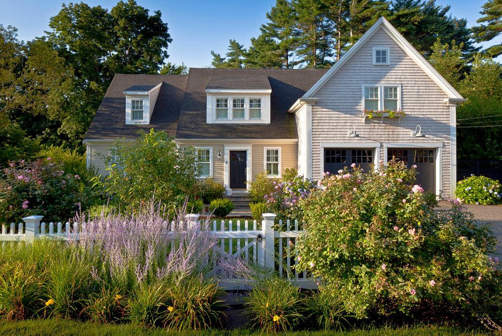 Cape Cod Lumber for a Traditional Exterior with a Craftsman and Cottage Renovation by Sean Papich Landscape Architecture