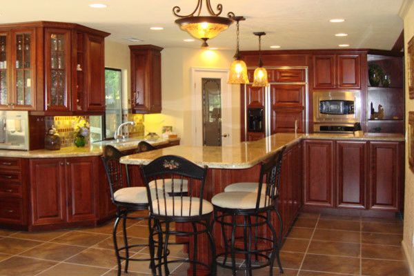 Capitol Granite for a  Kitchen with a Custom Granite Countertops and Kitchen by Capitol City Granite