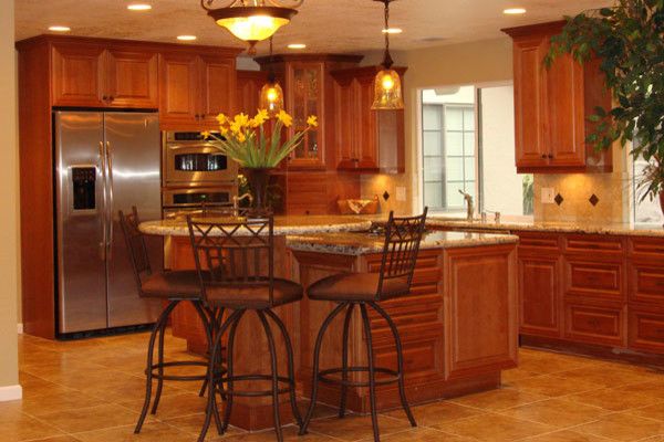 Capitol Granite for a  Kitchen with a Custom Granite Countertops and Kitchen by Capitol City Granite