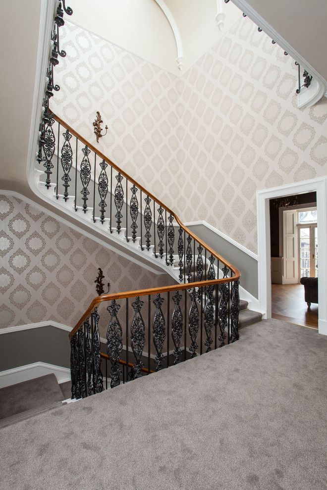 Carpeted Stairs for a Traditional Staircase with a Carpeted Stairs and St Andrews Scotland by Somner Macdonald Architects