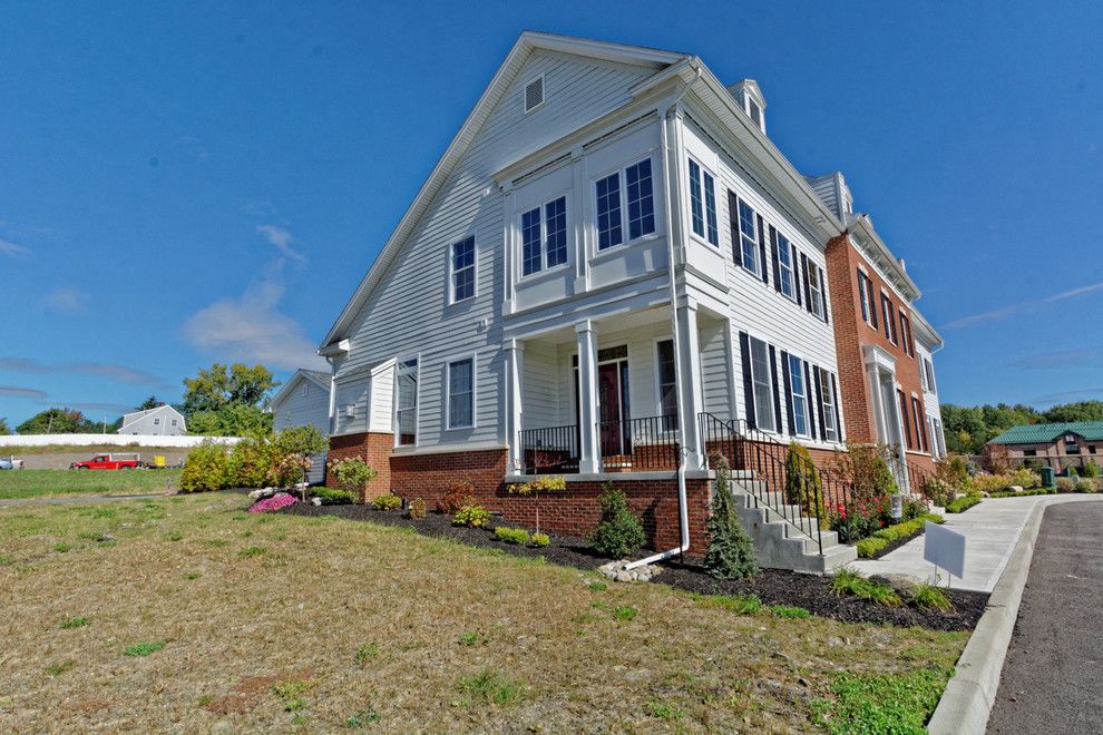 Caruso Homes for a Traditional Exterior with a Exterior and Village at Shaker Creek by Viscusi Builders Ltd.