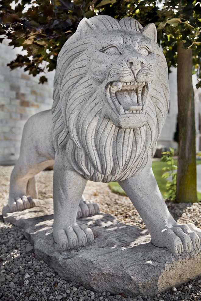 Carved Creations for a Eclectic Spaces with a Carved Stone and Carved Stone Creations Showroom and Outdoor Gallery by Carved Stone Creations, Inc.