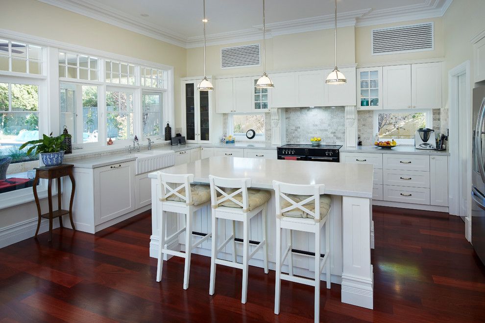 Ceasarstone for a Beach Style Kitchen with a High Ceiling and East Fremantle by Nulook Homes