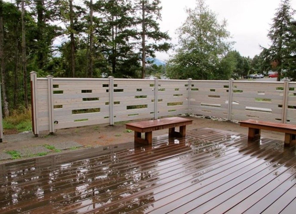 Cedar Creek Lumber for a  Patio with a Western Red Cedar Fencing and Fencing Ideas by Cedar Creek Lumber