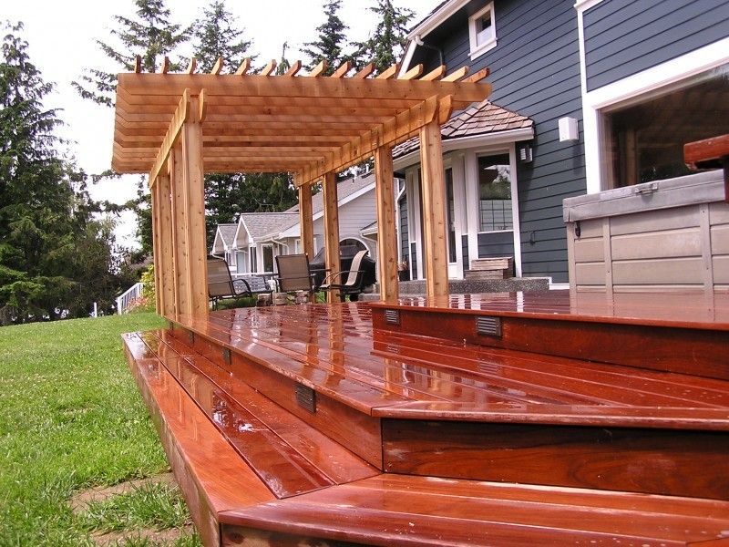 Cedar Creek Lumber for a Traditional Deck with a Decking and Awesome Decks by Cedar Creek Lumber