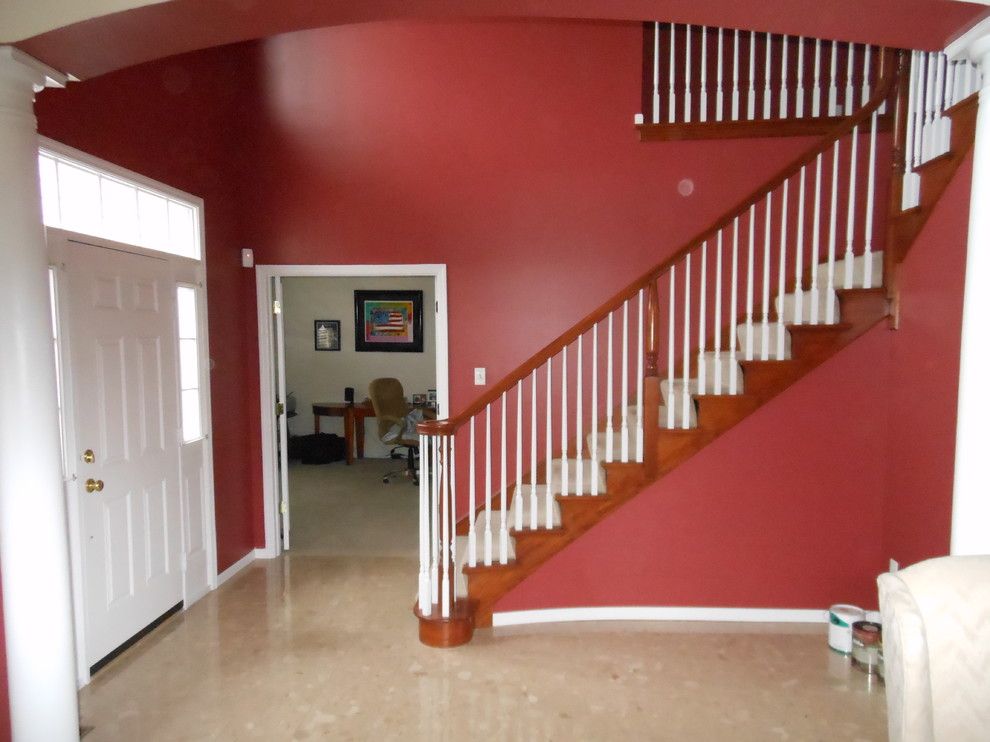 Certa Pro for a Traditional Staircase with a Traditional and Certapro Painting Project by Certapro Painters of Fenton, Mo