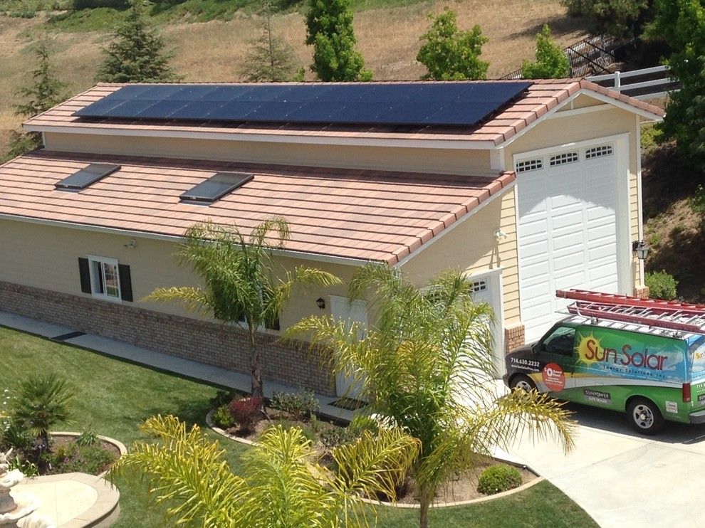 Chesapeake Rv Solutions for a Modern Spaces with a Modern and Fallbrook Rv and Toys Garage by Sun Solar Energy Solutions, Inc.