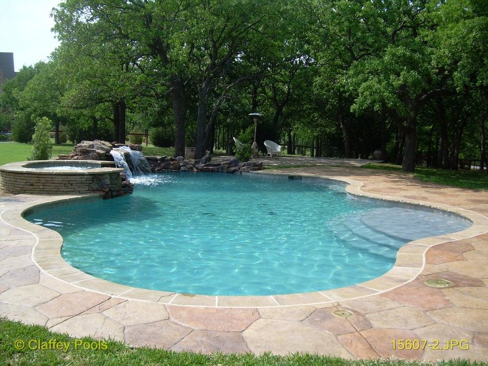 Claffey Pools for a  Pool with a Free Form and Signature Linear Pools by Claffey Pools