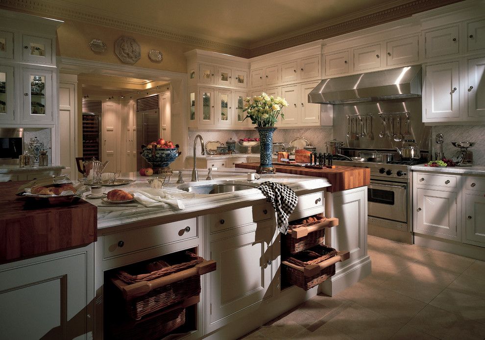 Clive Christian Kitchen for a Traditional Kitchen with a Ivory and Clive Christian British Luxury Interiors by Clive Christian San Francisco