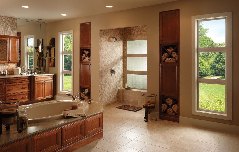 Clovis Glass for a  Bathroom with a  and Interior | Milgard Windows by Clovis Glass Company, Inc.