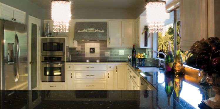 Coldspring Granite for a  Kitchen with a Granite Kitchen Countertops and Tile & Stone by Coldspring