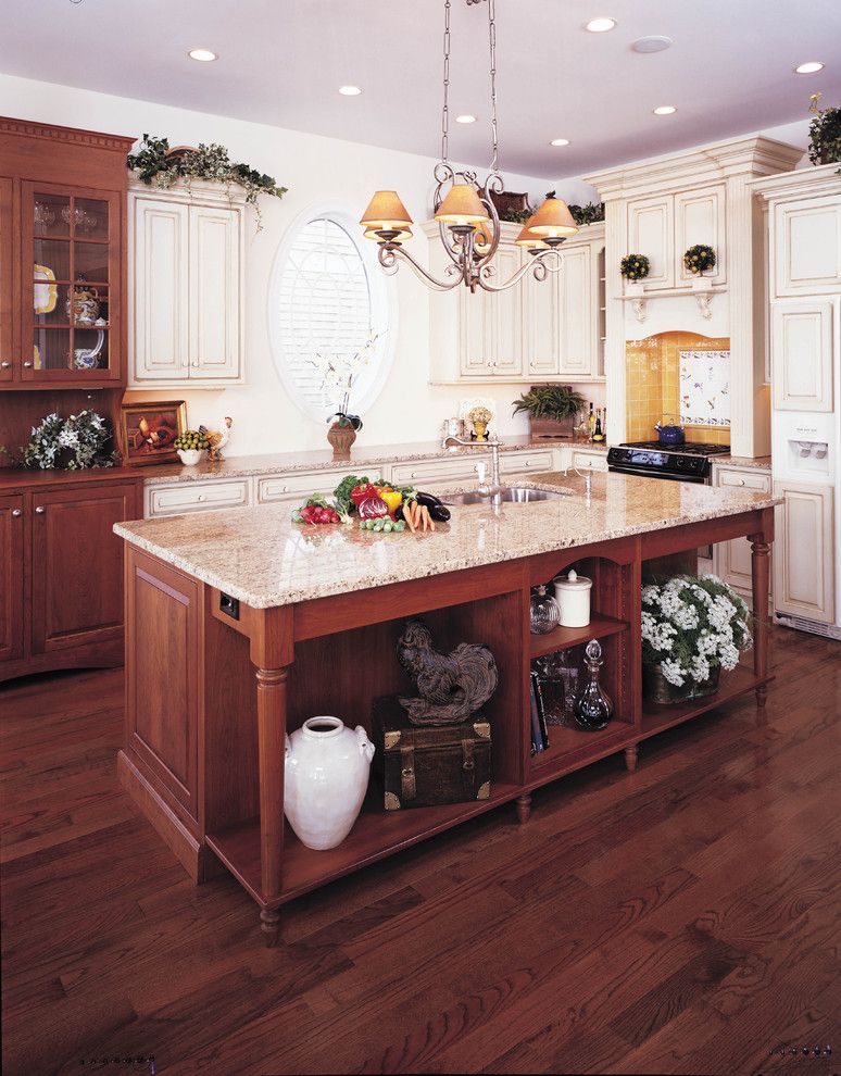 Colonial Cream Granite for a Victorian Kitchen with a Kitchen Pictures and Bayview Victorian by Renaissance Kitchen and Home