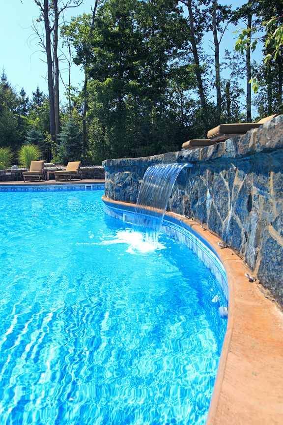 Concord Pools for a  Pool with a Pools with Waterfall and Waterfalls & Features by Concord Pools & Spas
