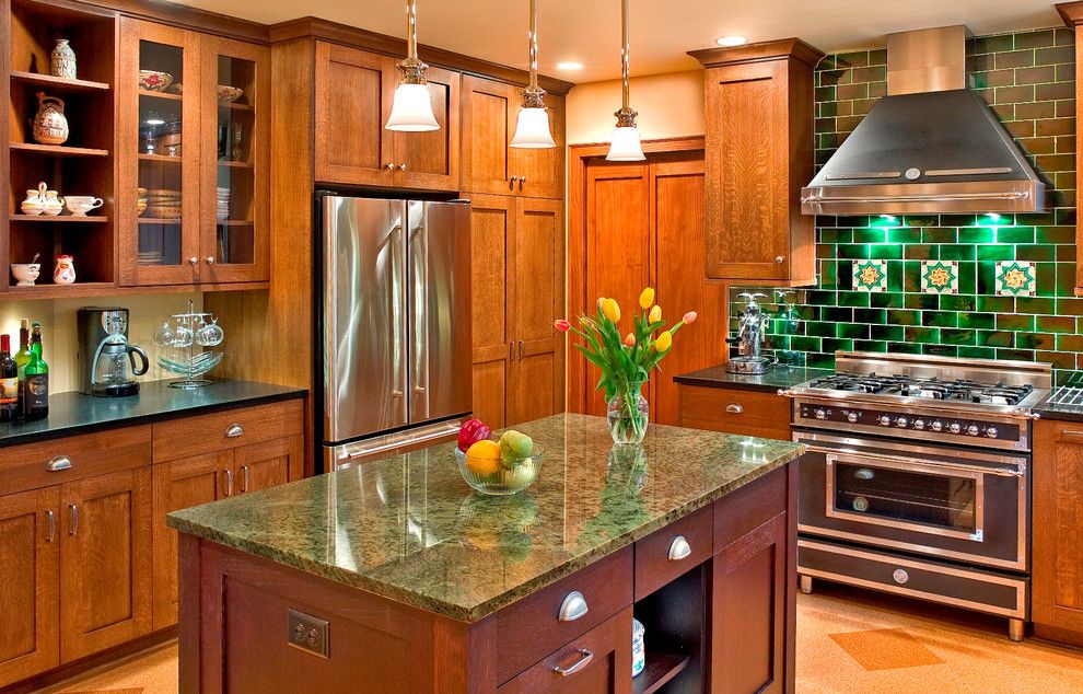 Conestoga Cabinets For A Traditional Kitchen With A Painted