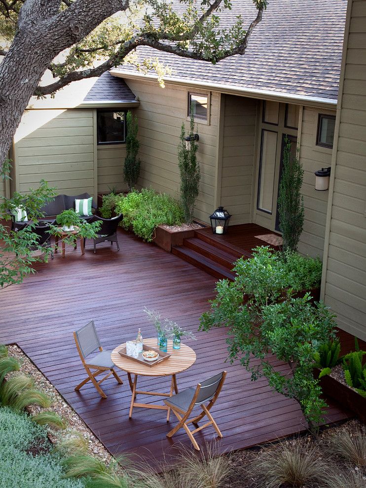 Copenhagen Furniture Austin for a Traditional Deck with a Outdoor Space and Cat Mountain by Austin Outdoor Design