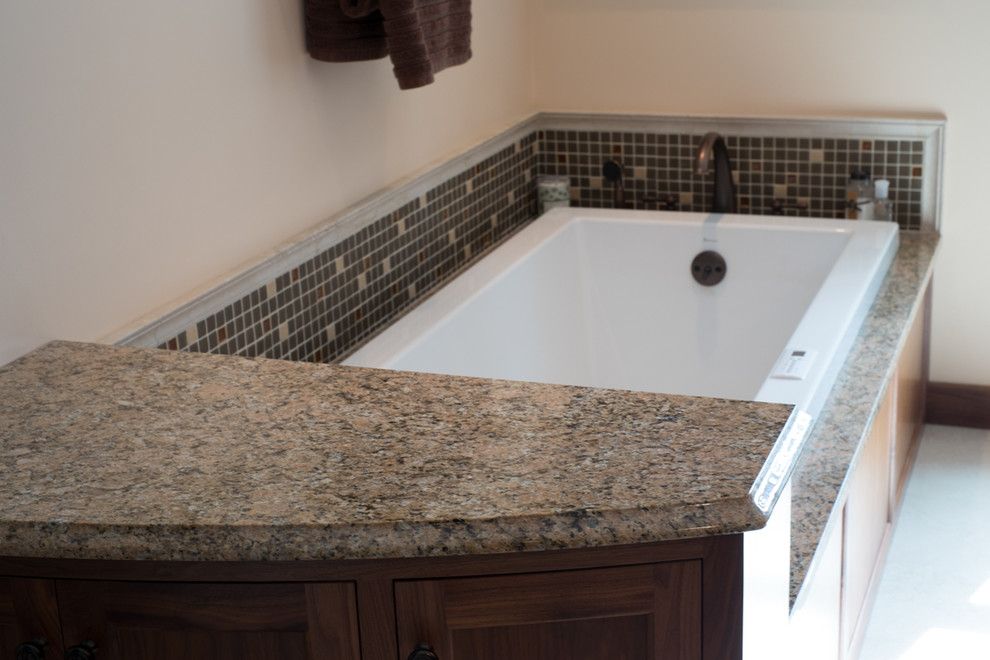 Corrados for a  Spaces with a Bath and Morningstar Tile, Bath Kitchen. April 2014 by Joseph Corrado Photography