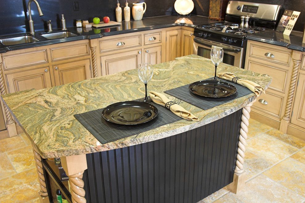 Cosmos Granite for a Contemporary Kitchen with a Cosmosgranite and Cosmos Granite Expressions by Cosmos Granite & Marble