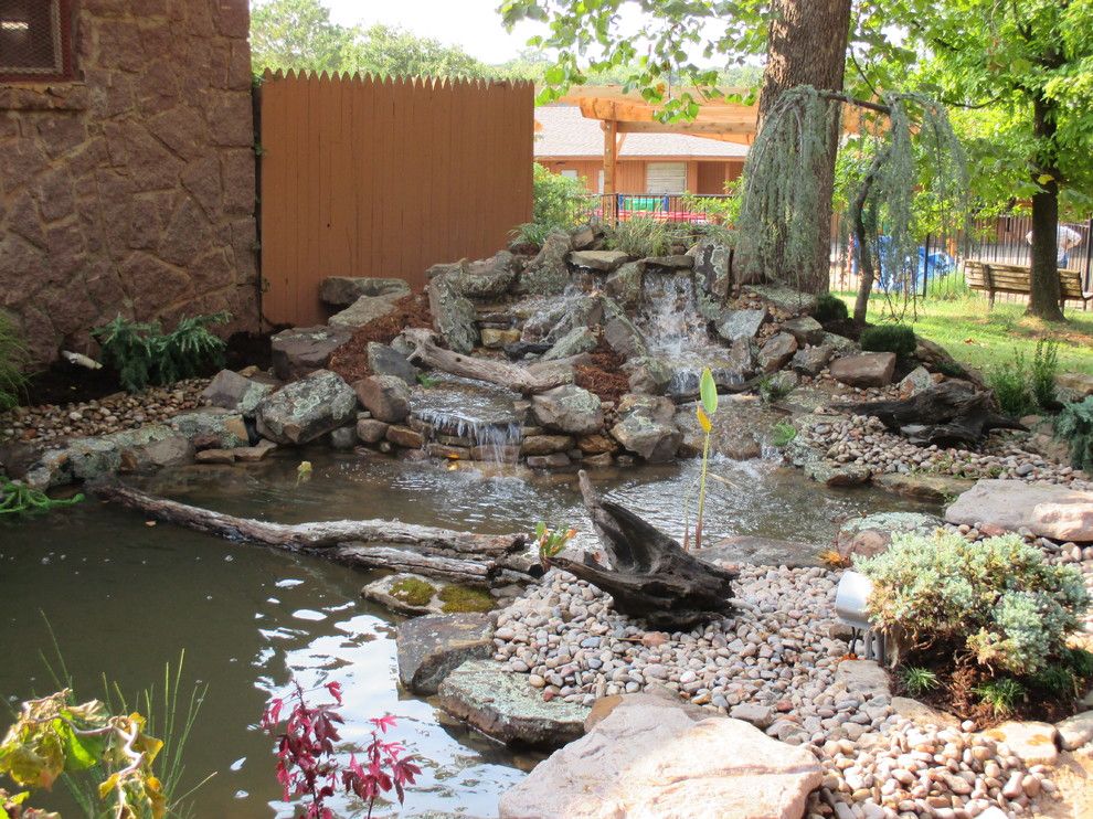 Craiglist Oklahoma City For A Traditional Landscape With A Koi