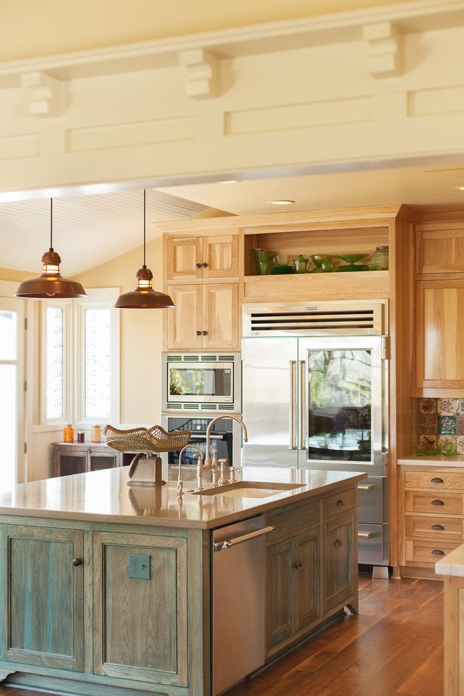 Craigslist San Luis Obispo for a Traditional Kitchen with a Pendant Lights and Historical San Luis Obispo Home by Holland & Knapp Construction