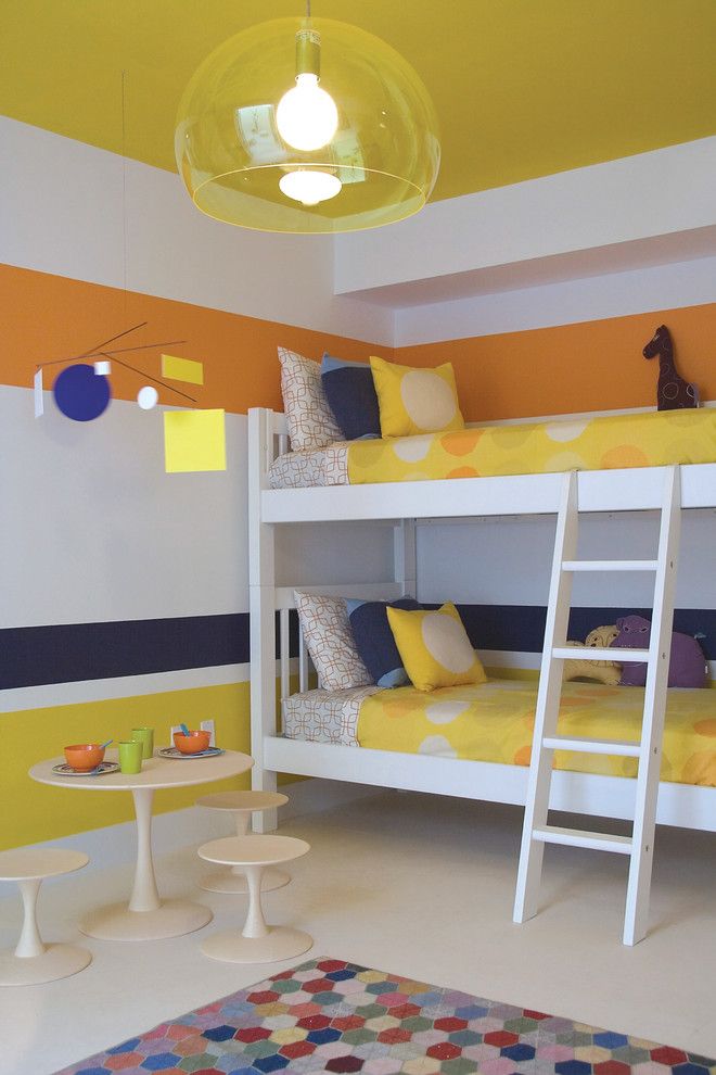 Craigslist Sby for a Contemporary Kids with a Bunk Beds and Miami Townhouse by Amy Lau Design