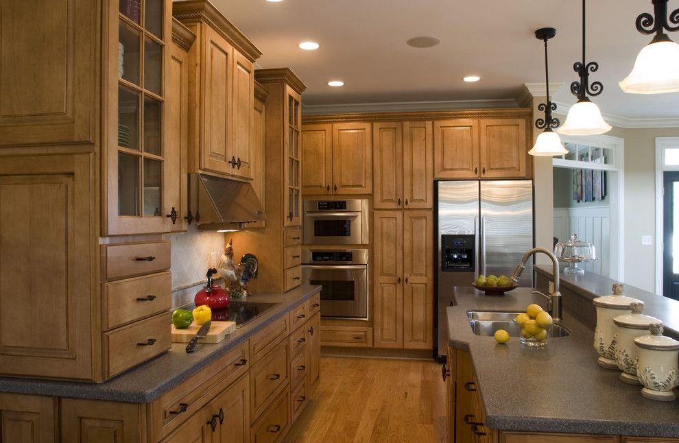 Csl Lighting for a Traditional Kitchen with a Ceiling Lighting and Traditional Kitchen by Southernstudio.com