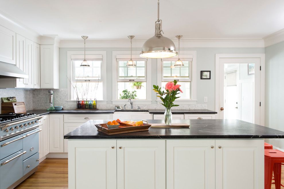 Csl Lighting for a Traditional Kitchen with a Pendant Lights and Vincent Ave Second Story Addition by Ronel Builders L L C