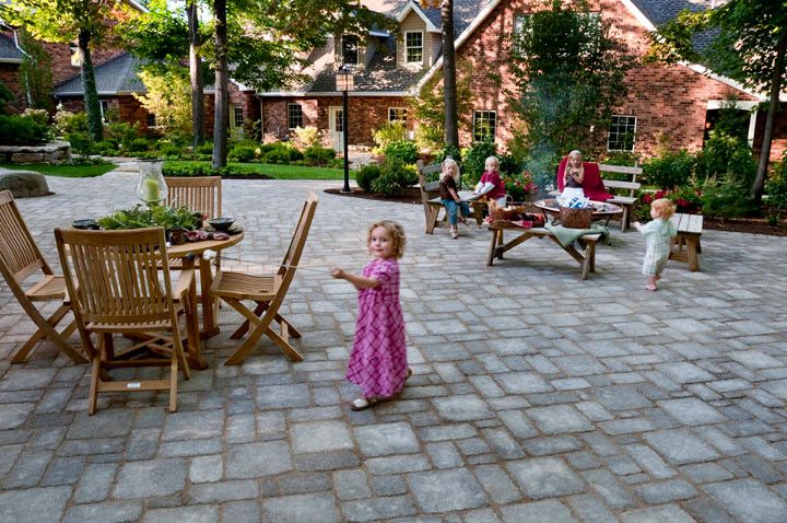 Cst Pavers for a Traditional Patio with a Pavers and Paver Patio Deep Creek, Md by Cst Pavers