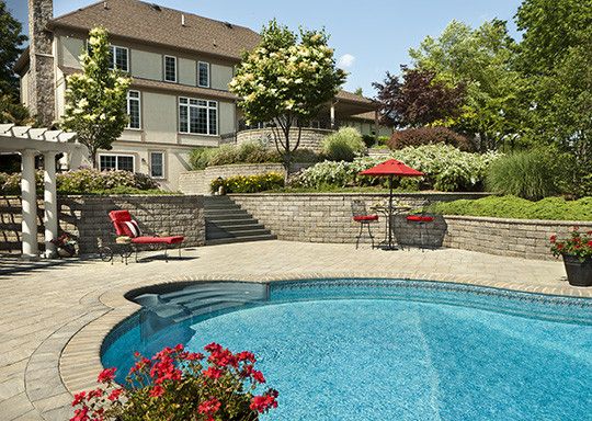 Cst Pavers for a Traditional Pool with a Pavers and Poolscape in New Jersey by Cst Pavers