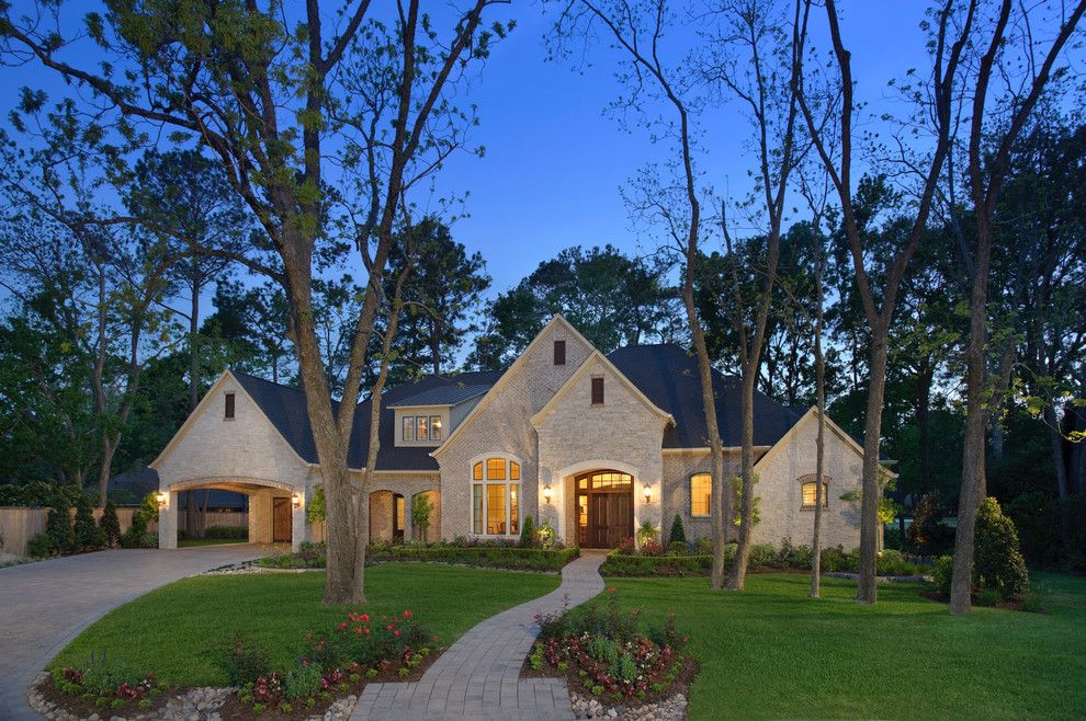 Darling Homes Houston for a Traditional Exterior with a Rock Landscape and 6238 by Heavenly Homes