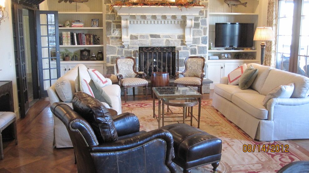 Davids Furniture for a Traditional Family Room with a Family Room and Favorites by Laurie Foster at Davids Furniture & Interiors