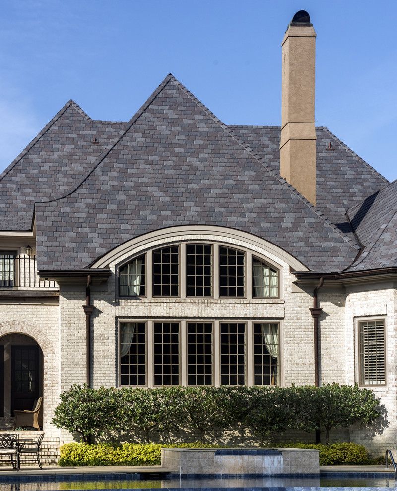 Davinci Roofscapes for a Traditional Exterior with a Shingle Roof and Davinci Roofscapes by Davinci Roofscapes