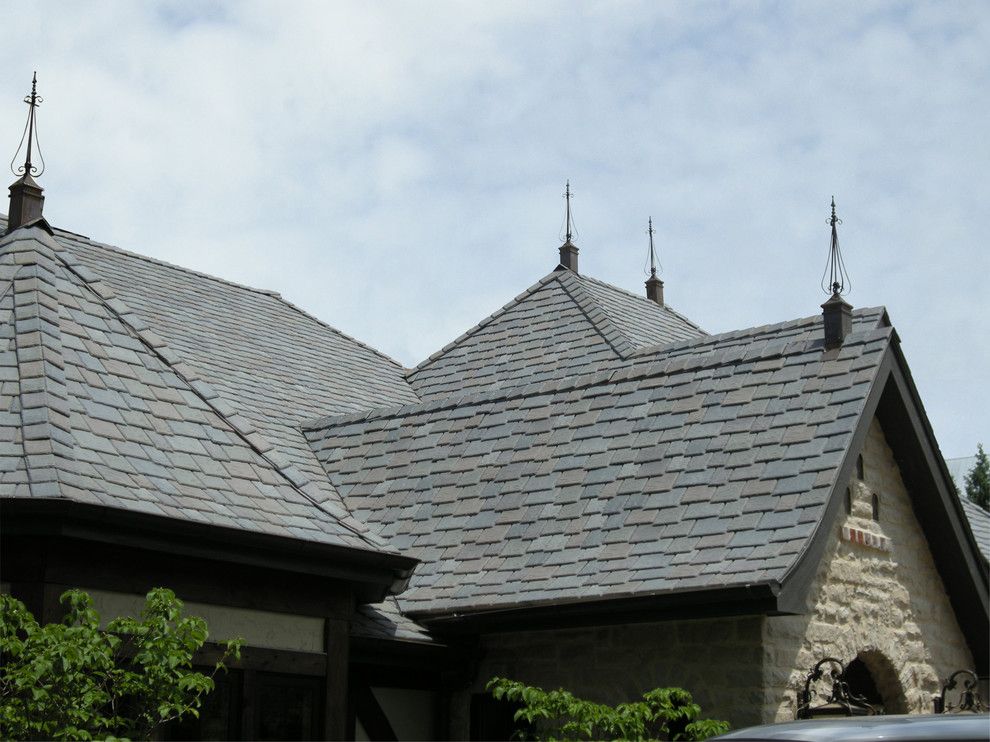 Davinci Roofscapes for a Traditional Exterior with a Shingle Roof and Davinci Roofscapes by Davinci Roofscapes