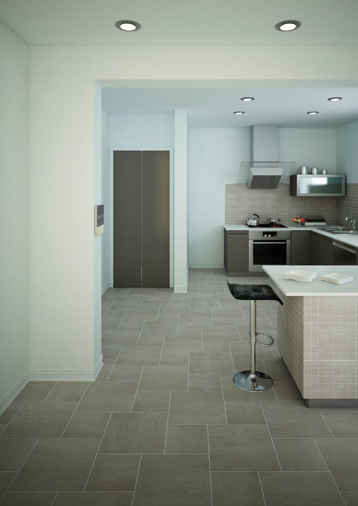 D&b Tile for a Contemporary Kitchen with a Contemporary and Florida Tile by Florida Tile, Inc.