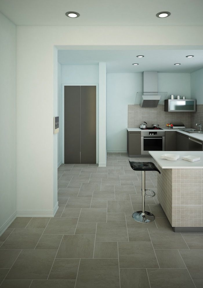 D&b Tile for a Contemporary Kitchen with a Contemporary and Florida Tile by Florida Tile, Inc.