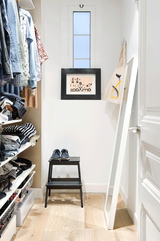 Decluttering for a Scandinavian Closet with a Barcelona and Sant Joan by Egue Y Seta