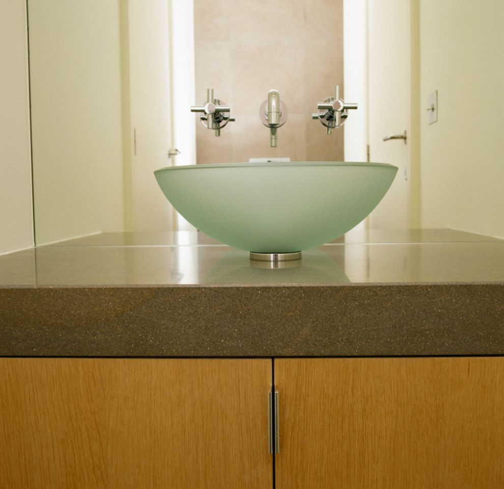 Desert Liquidators for a Contemporary Bathroom with a Bathroom and Our Projects by Desert Liquidators