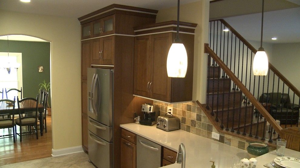 Different Types of Countertops for a Traditional Kitchen with a Kitchen Stove and Tim P by Curtis Lumber Ballston Spa