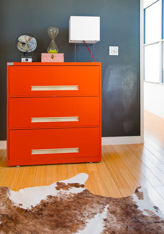 Diy Chalkboard Paint for a Eclectic Home Office with a Chalk Paint Wall and Ava Lane by Kailey J. Flynn Photography