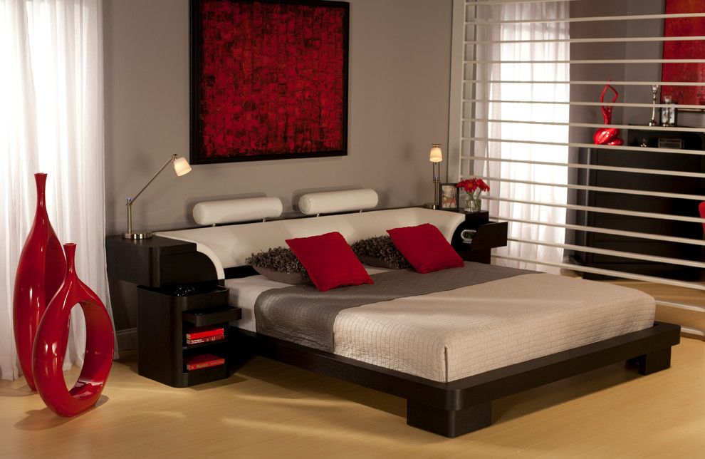 Dorado Furniture for a Asian Bedroom with a Asian Fusion and the Legacy Bedroom Set by El Dorado Furniture