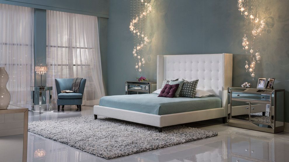 Dorado Furniture for a Modern Bedroom with a Great Bed and the Duval Bedroom by El Dorado Furniture