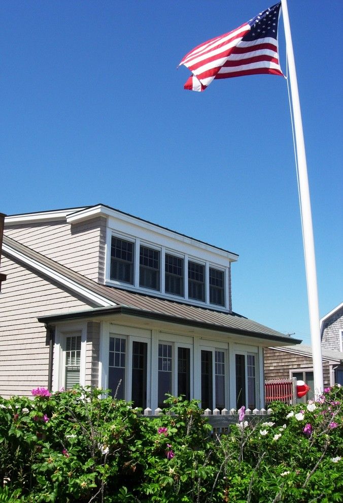 Dormer Windows for a Traditional Exterior with a Cape Cod and Project Photos by David Whitney