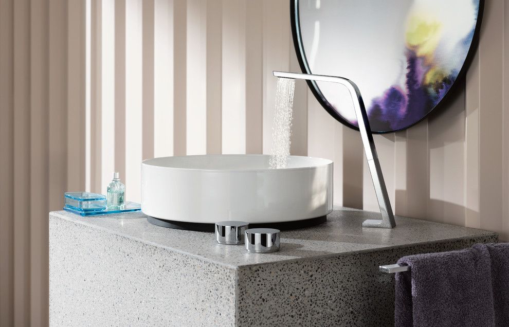 Dornbracht for a Modern Bathroom with a Modern Bathroom Faucet and Dornbracht Cl.1 Lavatory Faucet by Dornbracht