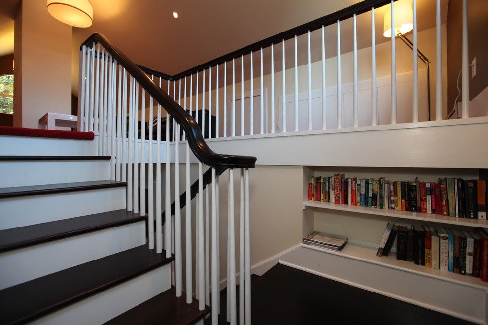 Dykes Lumber for a Traditional Staircase with a Built in and Verona Remodel by Cbh Architects