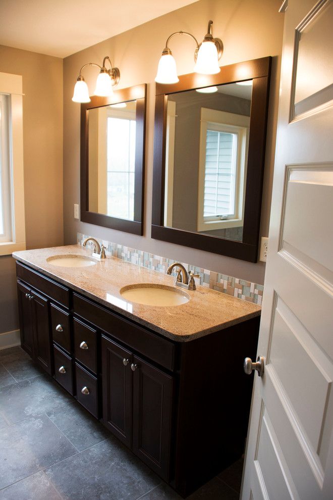 Eastbrook Homes for a Traditional Bathroom with a Design and Lowing Woods by Eastbrook Homes