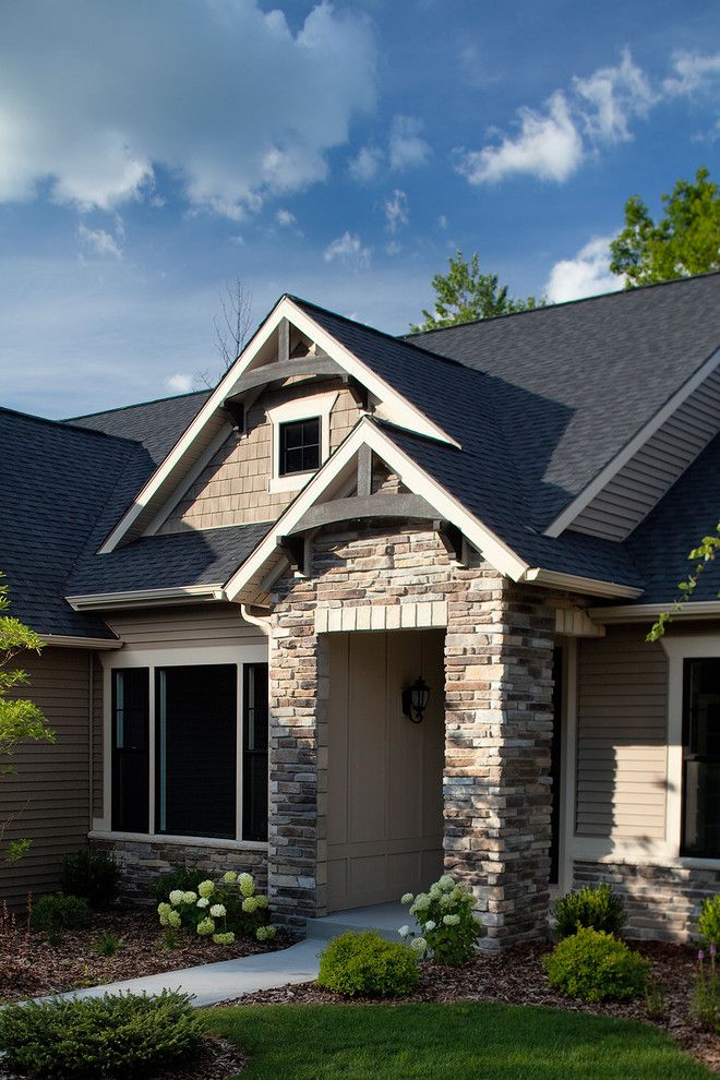 Eastbrook Homes for a Traditional Exterior with a Front Doors and Front Elevations by Eastbrook Homes