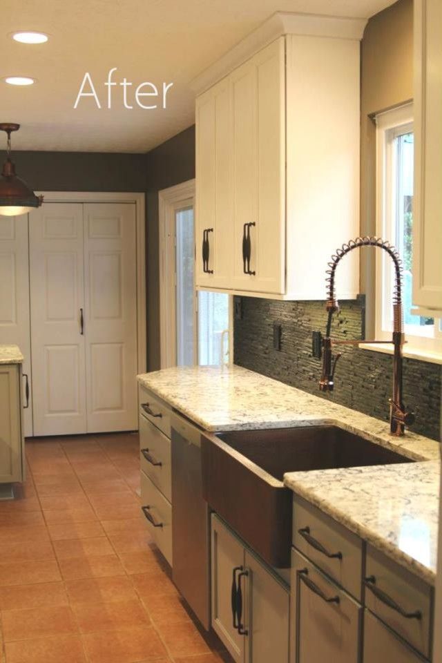 Efaucets for a Traditional Spaces with a Hammered Copper Single Bowl Farmhouse Sink and Angela Raines Designs by Kitchen Sales Gallery