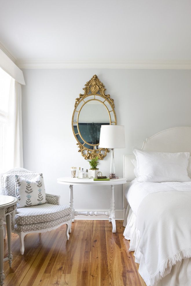 Eloquence Furniture for a Traditional Bedroom with a White Bedding and Coming Home by Ivy Lane Living