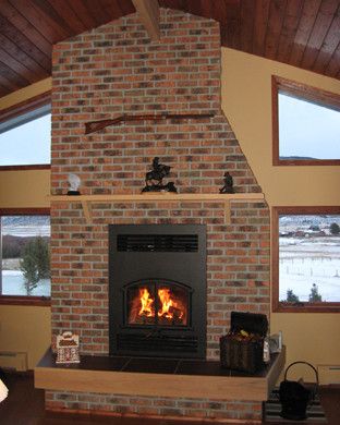 Endicott Brick for a Traditional Living Room with a Brick It and Brick It Examples by Brick It