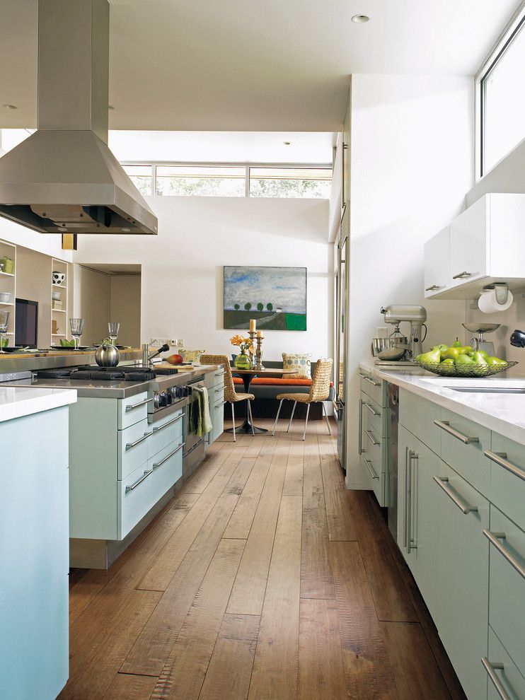 Engineered Hardwood vs Solid Hardwood for a  Spaces with a Rustic River Hardwood and Kitchen by Carpet One Floor & Home